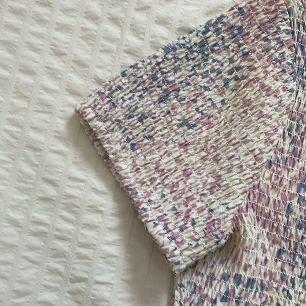 Express Ruched Poplin Top - Picture 4 of 6